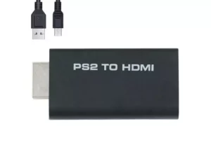 Playstation 2 HDMI adapteri, USB lataus